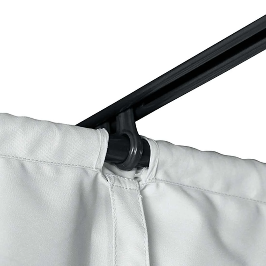 Siena Garden Sky Gartenpavillon 400x300 Cm Aluminium/Stahl/Polyester Anthrazit/Light Grey – Bild 3