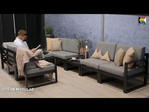 Kettler Ocean Gartentisch-Gestell 160x95 Cm Aluminium Silber