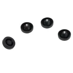 MWH Royal Amboise/Caffeo Fußkappen Set 4-teilig Schwarz