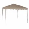 Siena Garden Gartenpavillon 300x300x262cm Aluminium Taupe