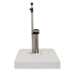 LiRo Alu-Vario 50-K Mobiler SchirmstĂ€nder - Schnellspanner WeiĂ