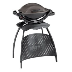 Weber Gasgrill Weber Q 1000 Stand, Black Schwarz