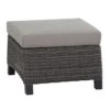 Siena Garden Corido Loungehocker Gardino®-Geflecht/Polster Charcoal Grey/Taupe