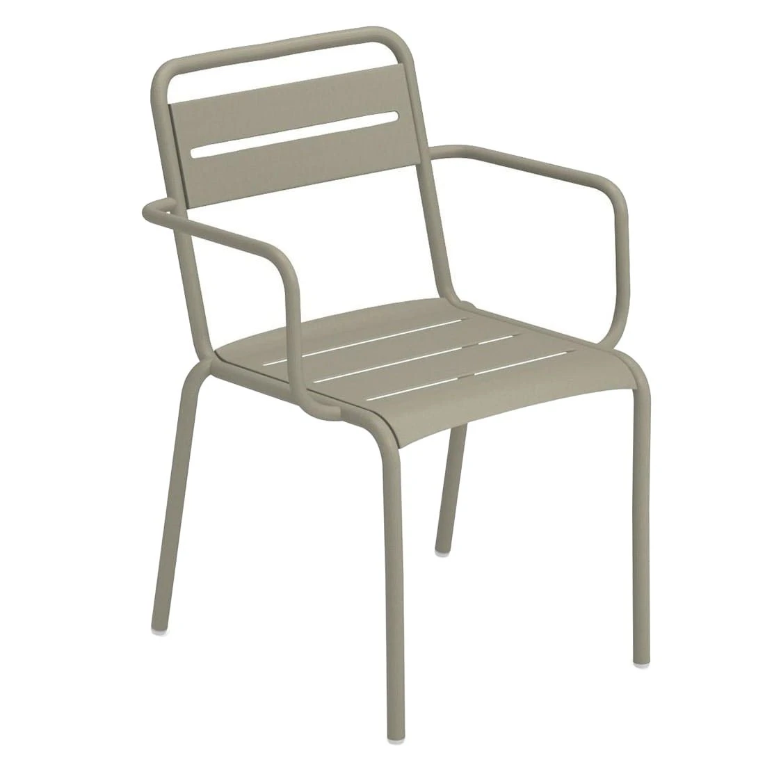 Emu Star Stapelsessel Stahl Grau