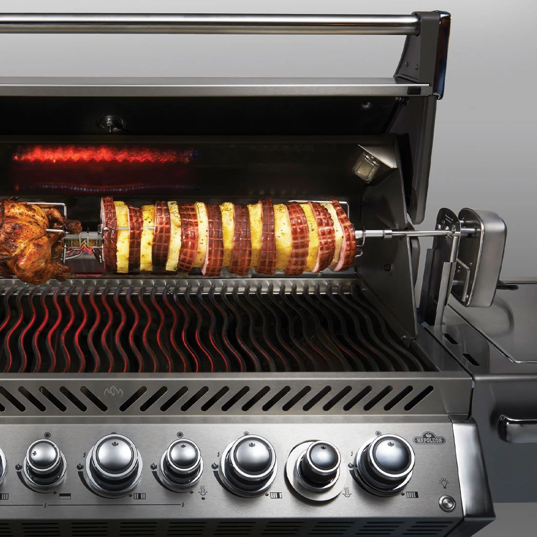 Napoleon Drehspieß Für Prestige/Prestige PRO 665 Edelstahl - Image 2