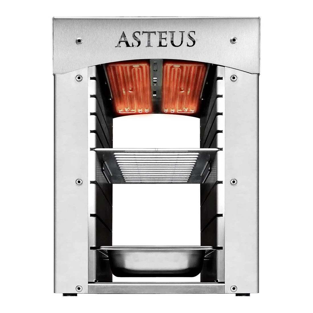 ASTEUS Elektro-Infrarotgrill Steaker Junior Edelstahl