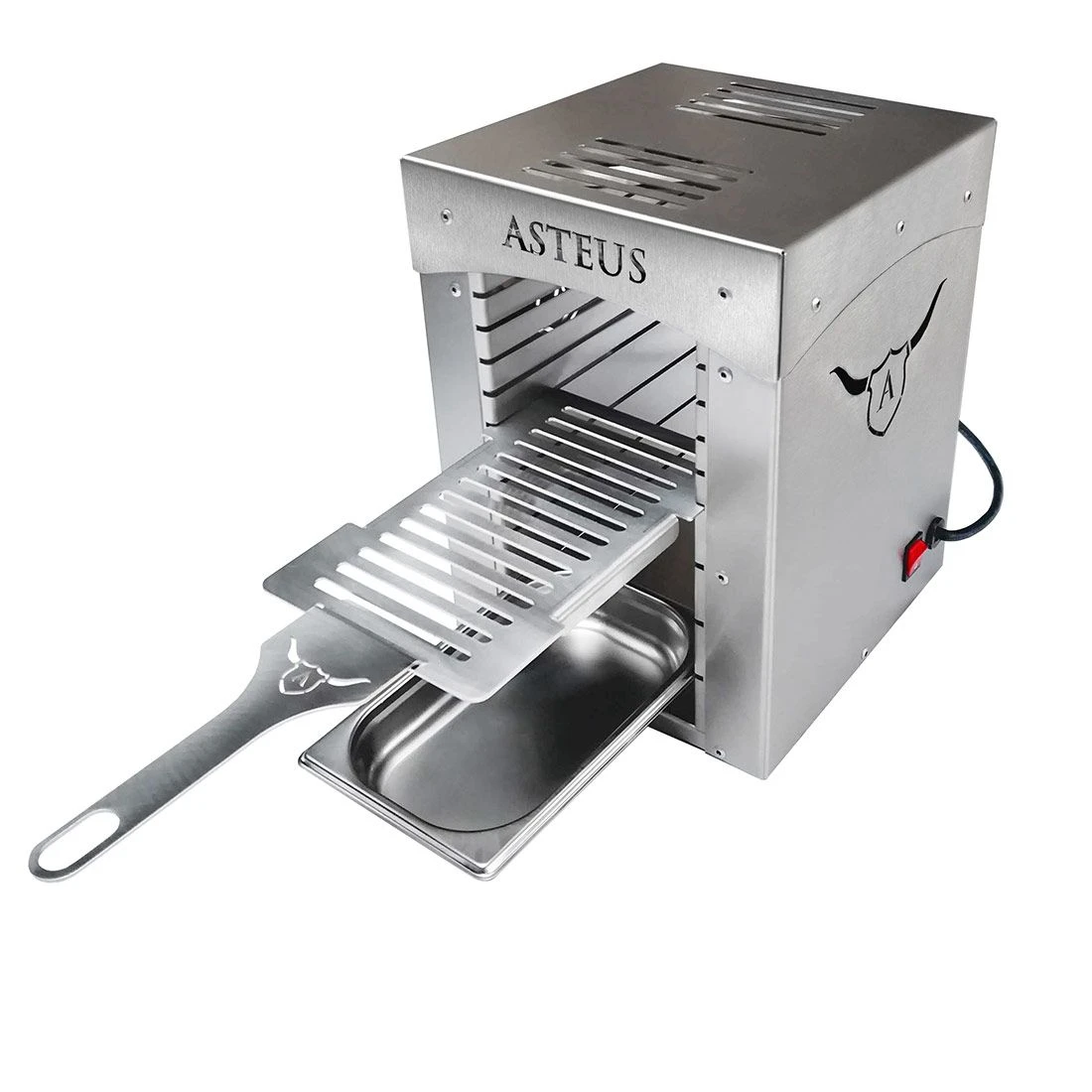 ASTEUS Elektro-Infrarotgrill Steaker Junior Edelstahl - Image 4