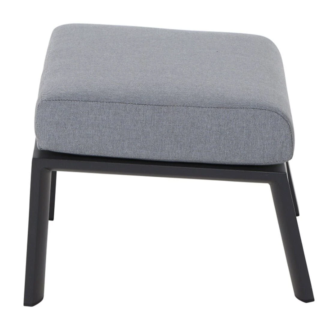 Siena Garden Valencia Loungehocker Aluminium/Ranotex®-Gewebe Anthrazit Matt/Grau - Image 2