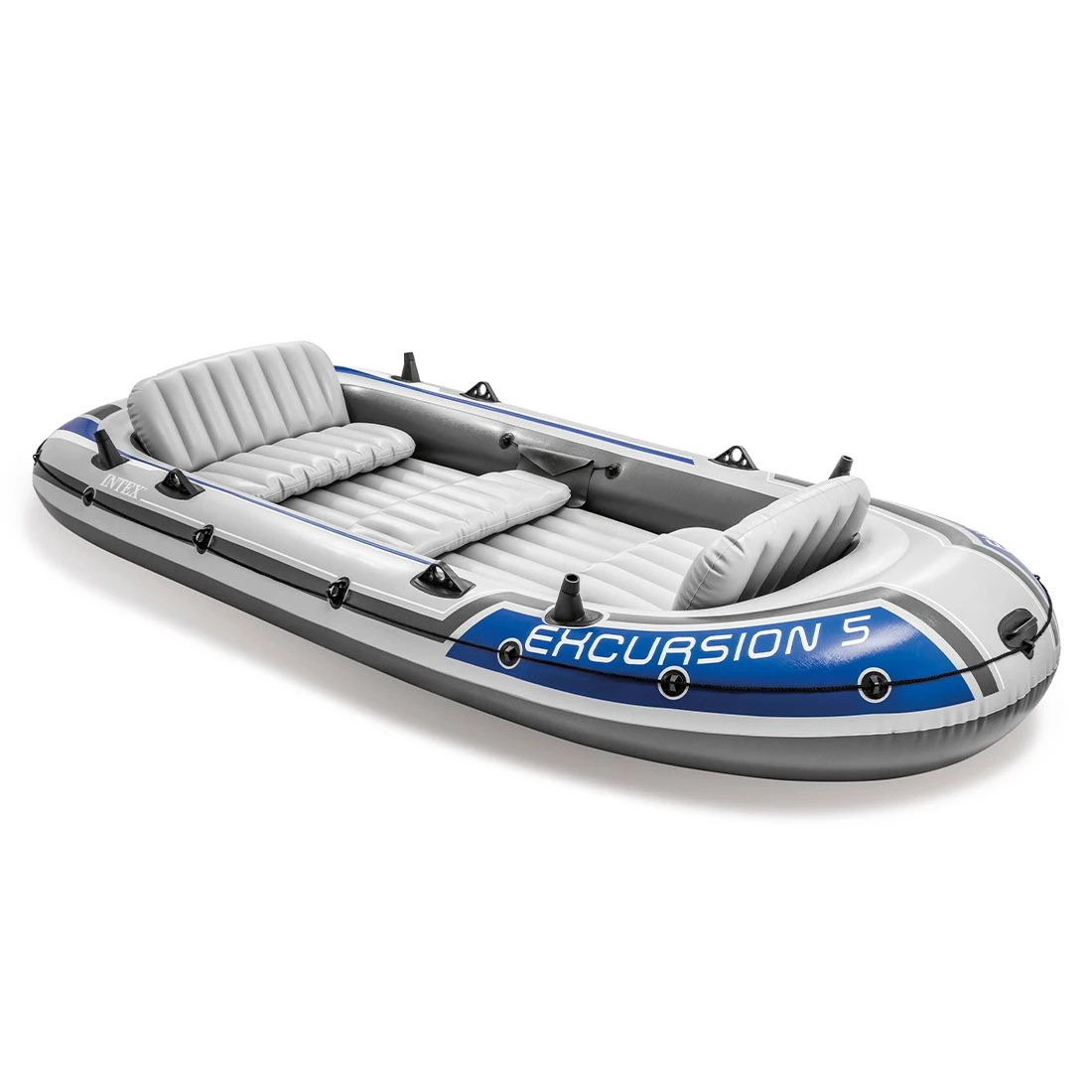Intex Excursion 5 Schlauchboot Inkl. Alu-Paddel + Pumpe – Bild 5