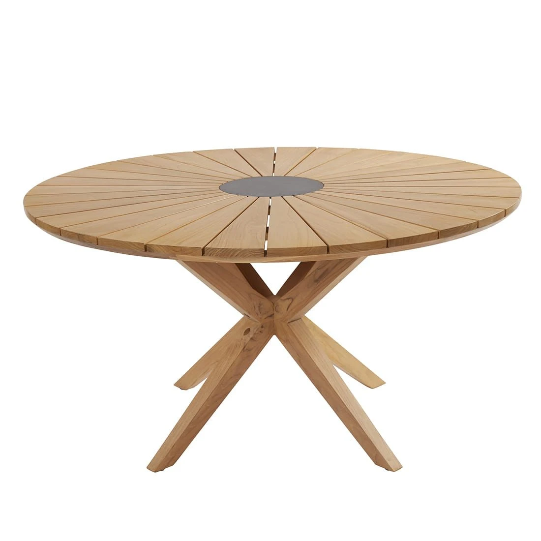 LC Garden Leeds Gartentisch Ă120cm Teak Natur