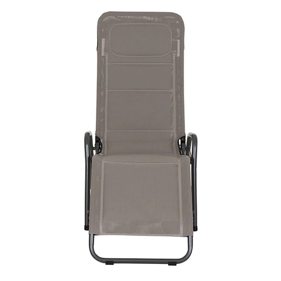 Siena Garden Fano Kippliege Stahl/Polyester Anthrazit/Taupe - Image 2