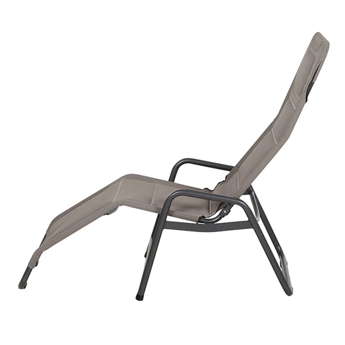 Siena Garden Fano Kippliege Stahl/Polyester Anthrazit/Taupe - Image 3