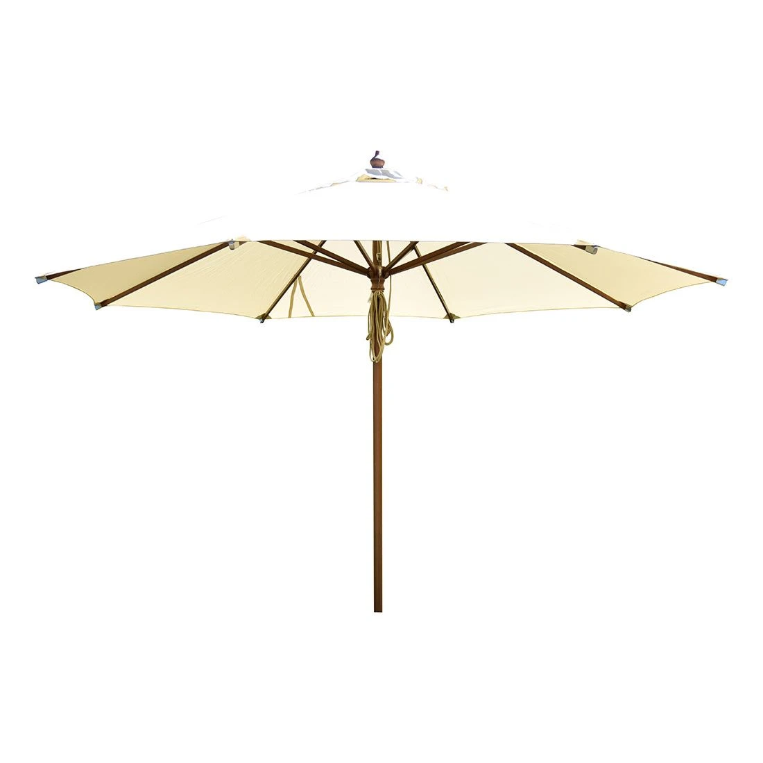 Zebra Rumba Novo Sonnenschirm Ø350cm Holz/Olefin Beige