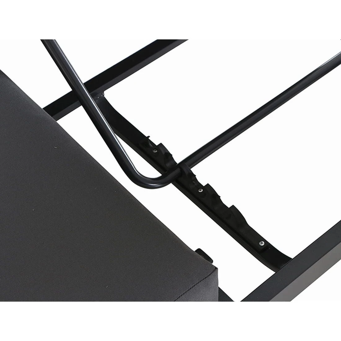 Siena Garden Waikiki Loungebett Inkl. Dach Aluminium/Textil Anthrazit/Hellgrau â Bild 11