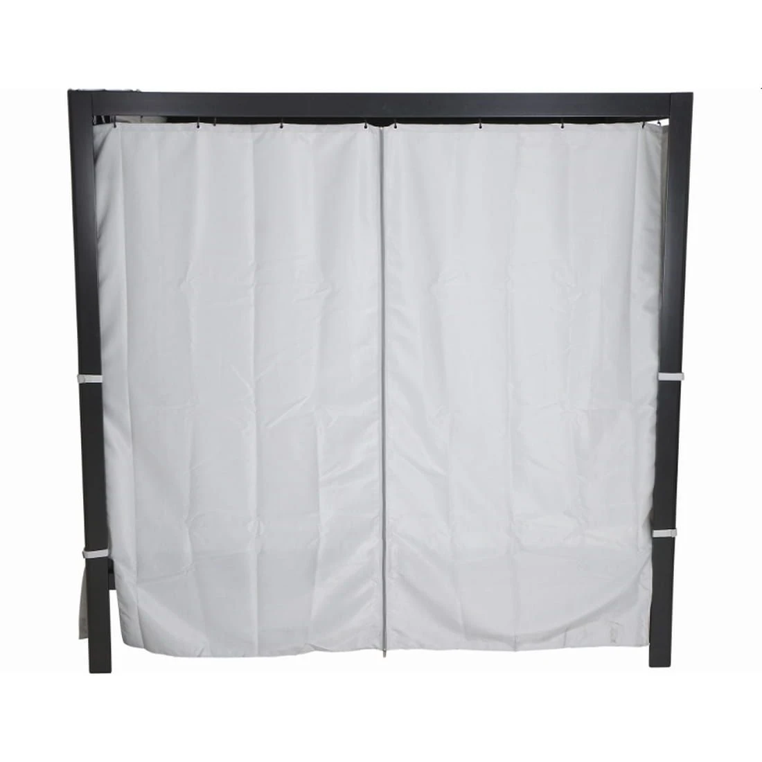 Siena Garden Waikiki Loungebett Inkl. Dach Aluminium/Textil Anthrazit/Hellgrau â Bild 8