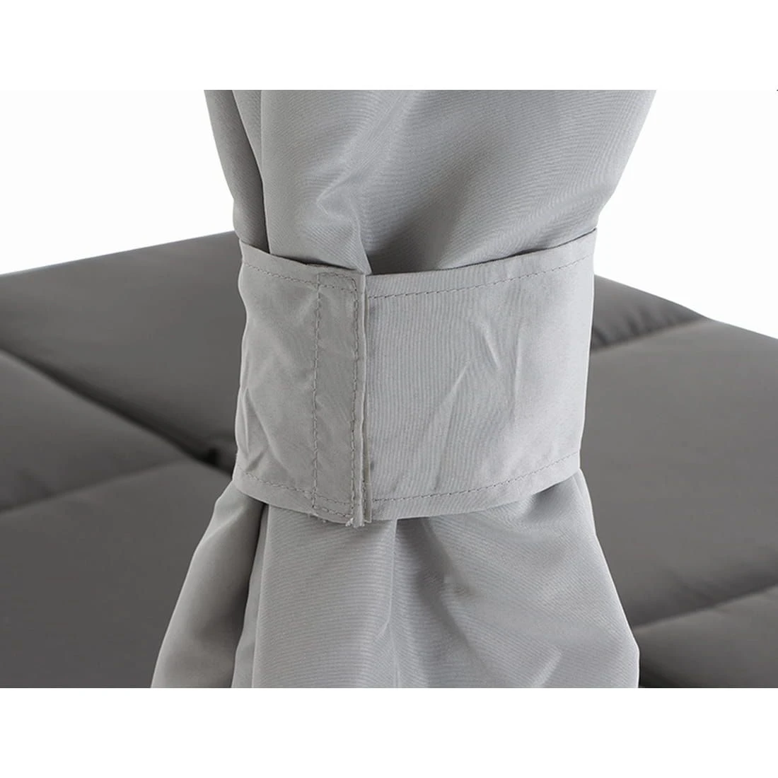 Siena Garden Waikiki Loungebett Inkl. Dach Aluminium/Textil Anthrazit/Hellgrau â Bild 9