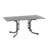 Siena Garden Sola Klapptisch 160x90cm Stahl/HPL Anthrazit/Dark Grey