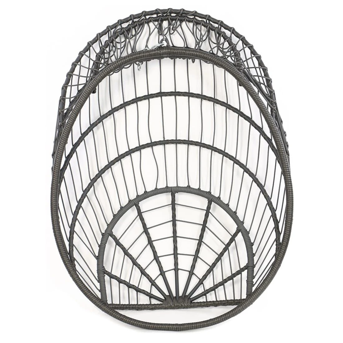 Sungörl Folt Meran Hängesessel Stahl/Geflecht Anthrazit/Grau - Image 2