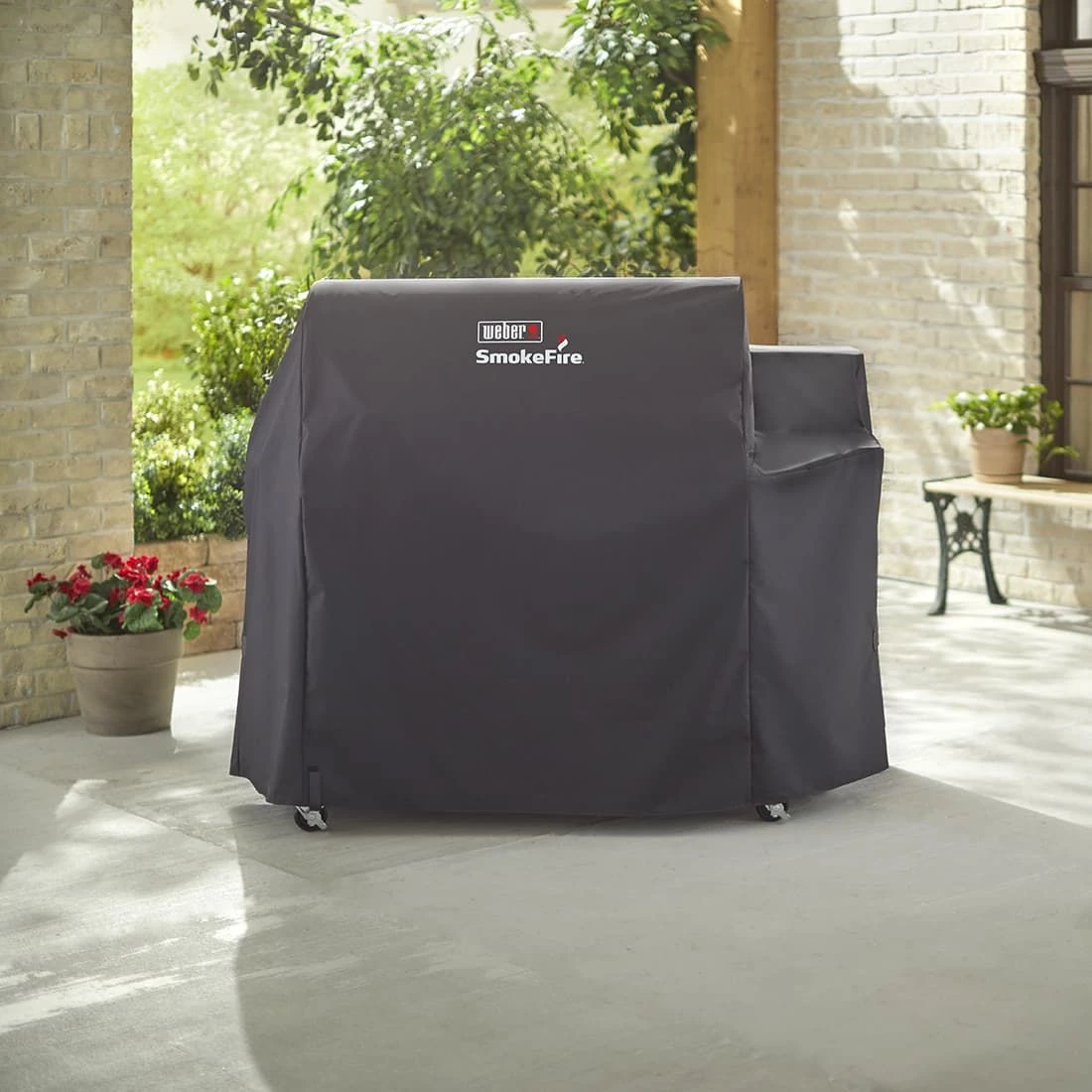 Weber Premium Grillabdeckung Für SmokeFire EX6 Schwarz – Bild 4