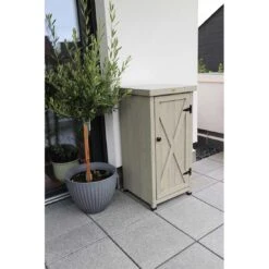 Habau Kompakt Gartenschrank 45x45x91 Cm