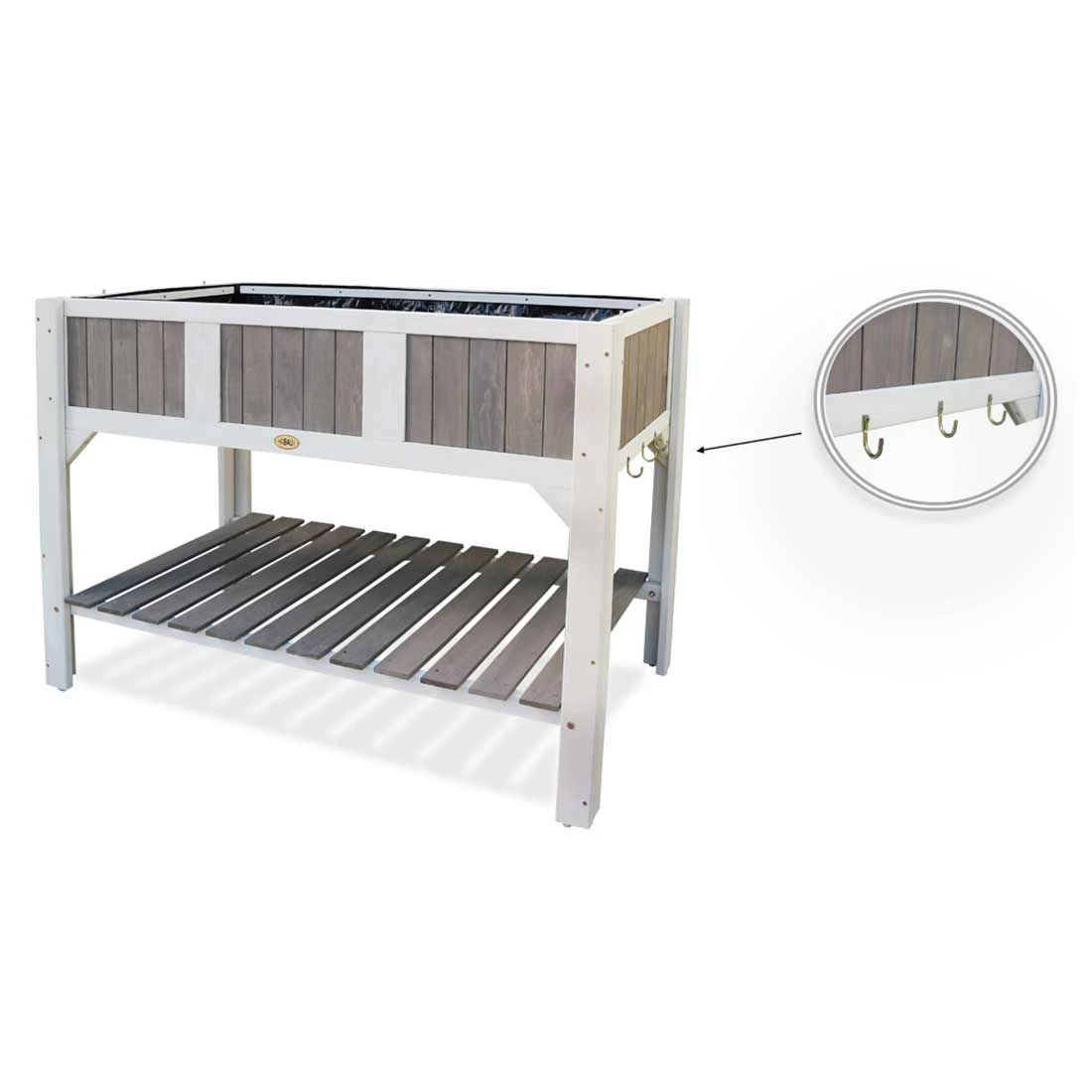 Habau Klara Hochbeet 119x57x89 Cm – Bild 2