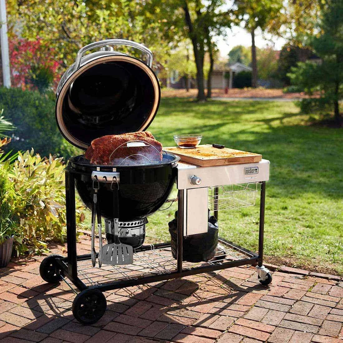 Weber Summit Kamado S6 Kugelgrill Schwarz - Image 17