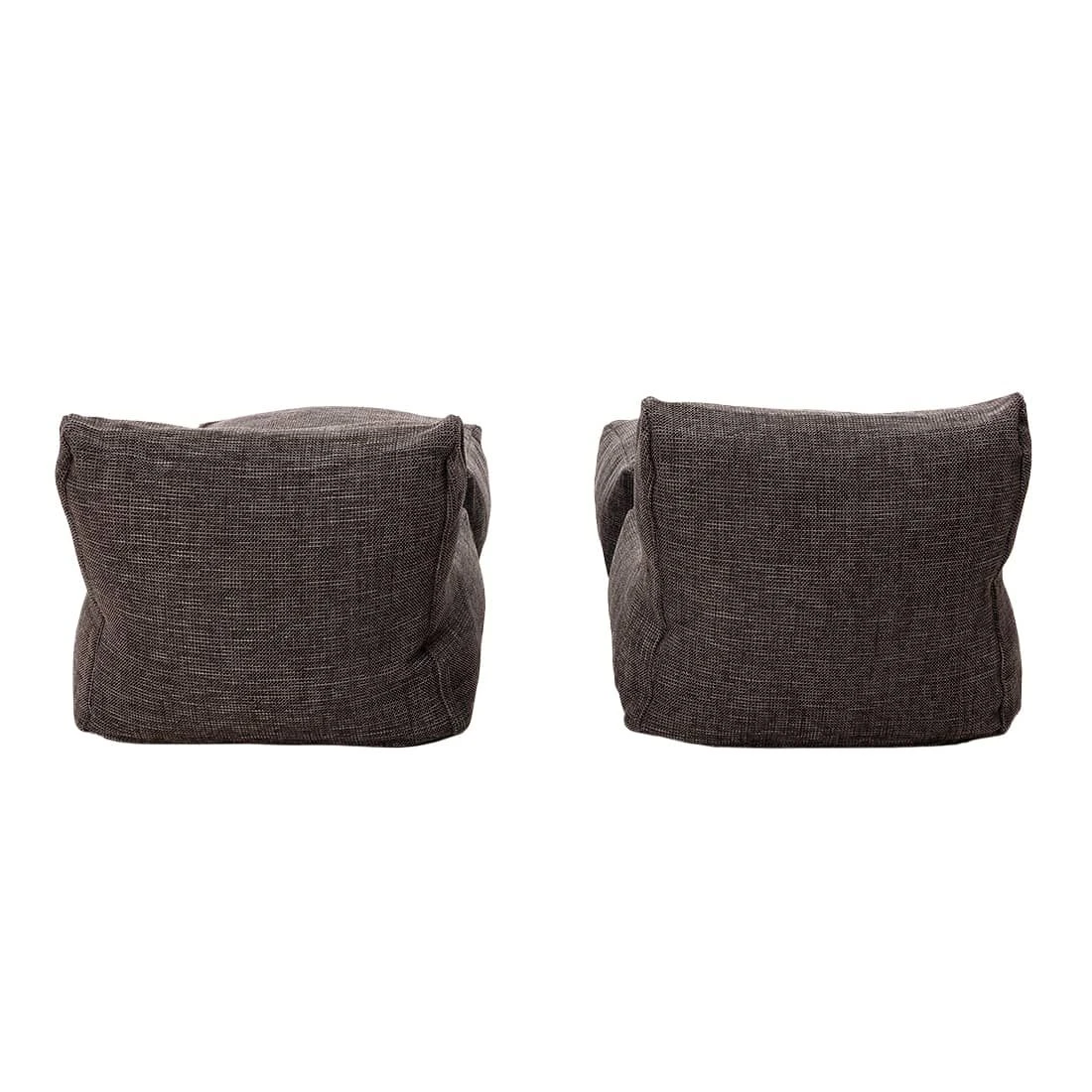 ROOLF Living Loungesesselset Inkl. Hocker Anthrazit - Image 5
