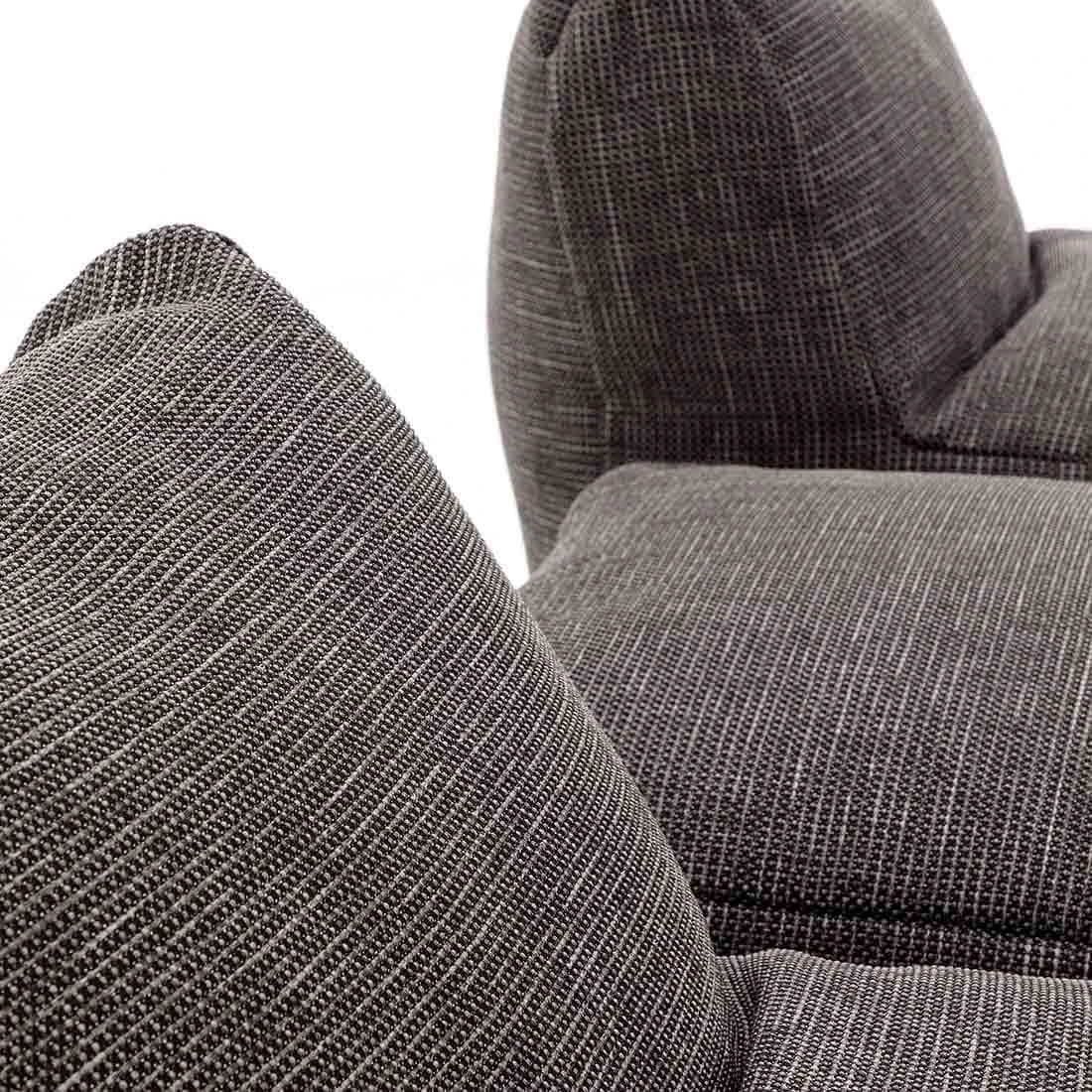 ROOLF Living Loungesesselset Inkl. Hocker Anthrazit - Image 7