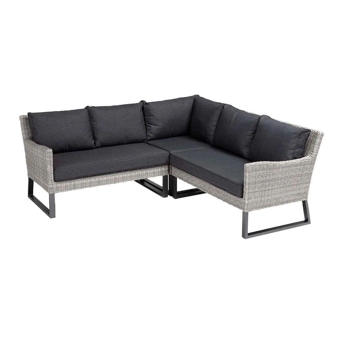 Kettler Palma Wing Endmodul Geflecht/Olefin White Wash/Anthrazit - Image 5