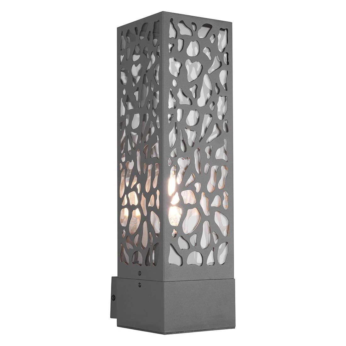 Trio Leuchten Cooper Außenwandbeleuchtung 14x10x36cm Edelstahl Anthrazit