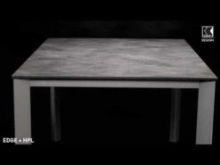 Kettler Edge Gartentisch-Gestell 180x95x72 Cm Aluminium Silber