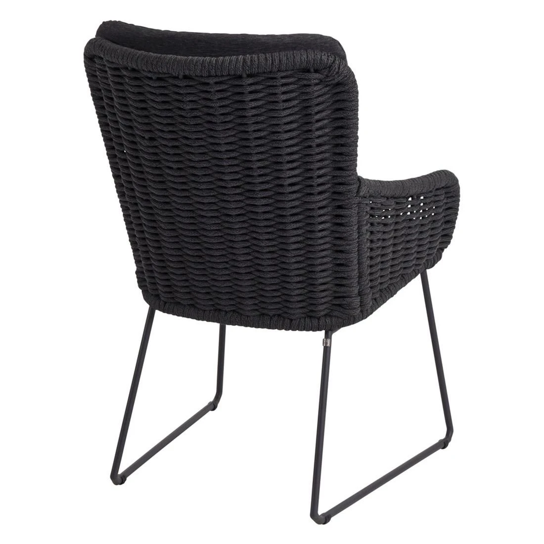 4Seasons Wing Gartensessel Edelstahl/Rope Inkl. Kissen Anthrazit - Image 4