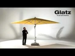 Glatz Fortero Stockschirm 300x300 Cm Eggshell