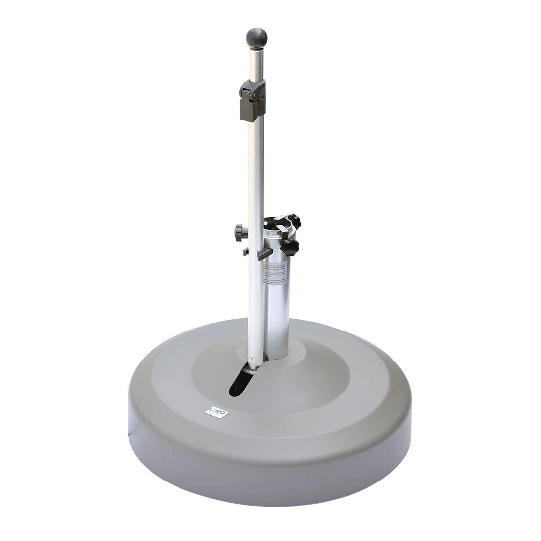 LiRo Mini 35-S Mobiler SchirmstÀnder Flexible Klemmung Graphit