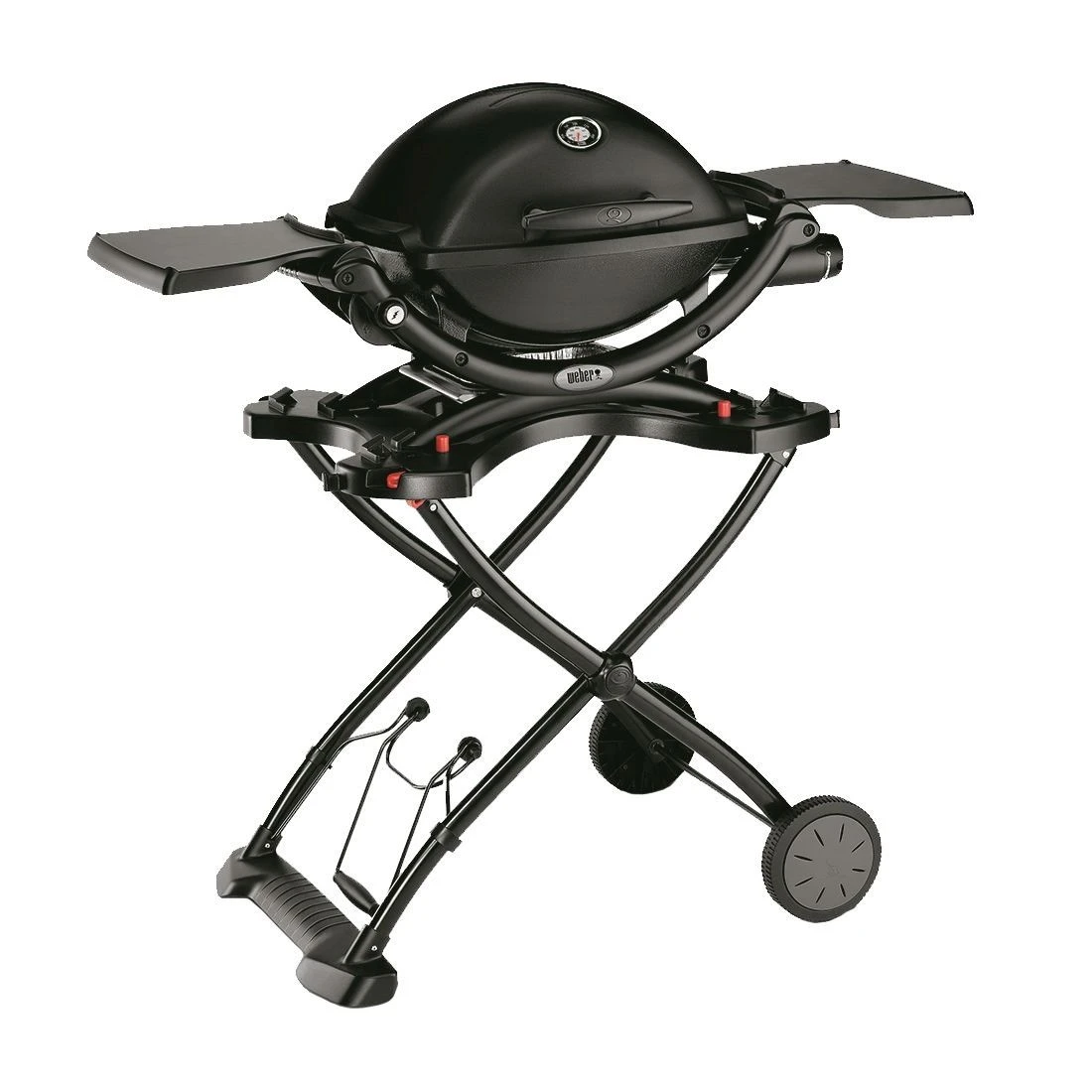 Weber Gasgrill Q 1200 Mobil Black Line Schwarz
