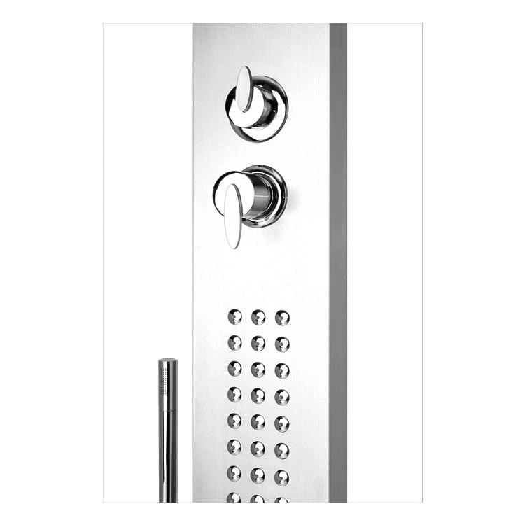 Ideal Elba Gartendusche Warmwasser Edelstahl/WPC - Image 2