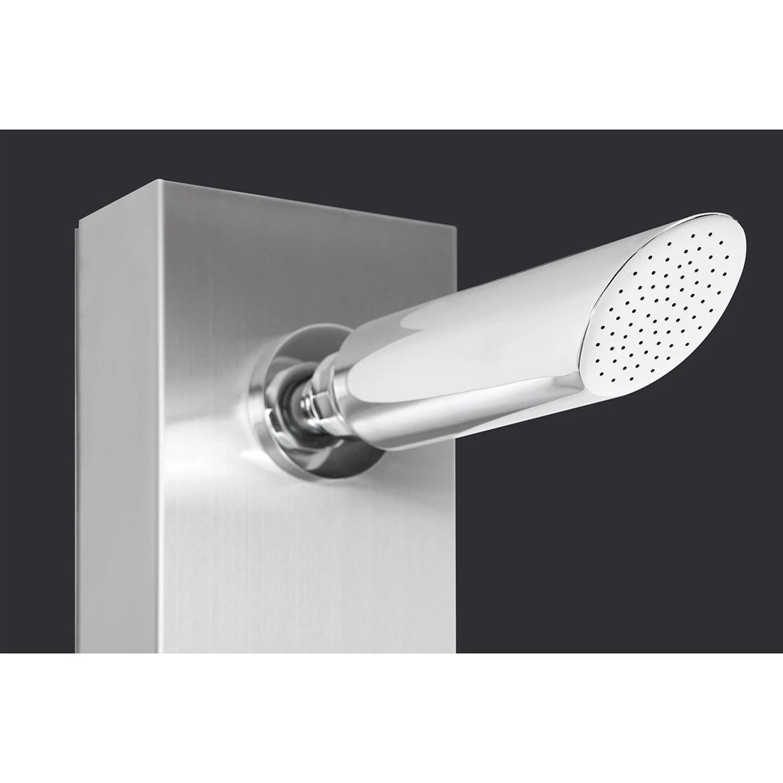 Ideal Malta Gartendusche Warmwasser Edelstahl/WPC - Image 3