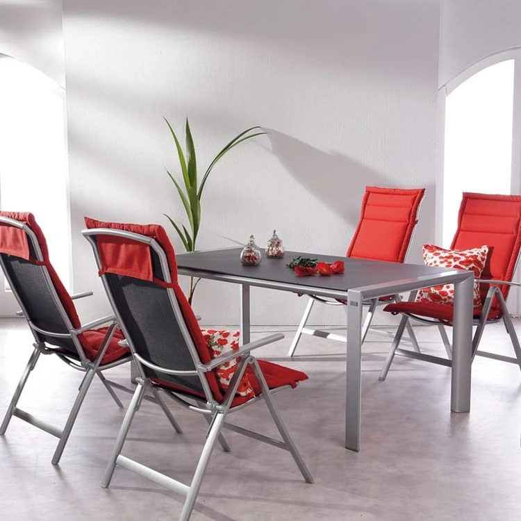 Best Palermo Klappsessel Aluminium/Textilene Silber/Anthrazit - Image 6