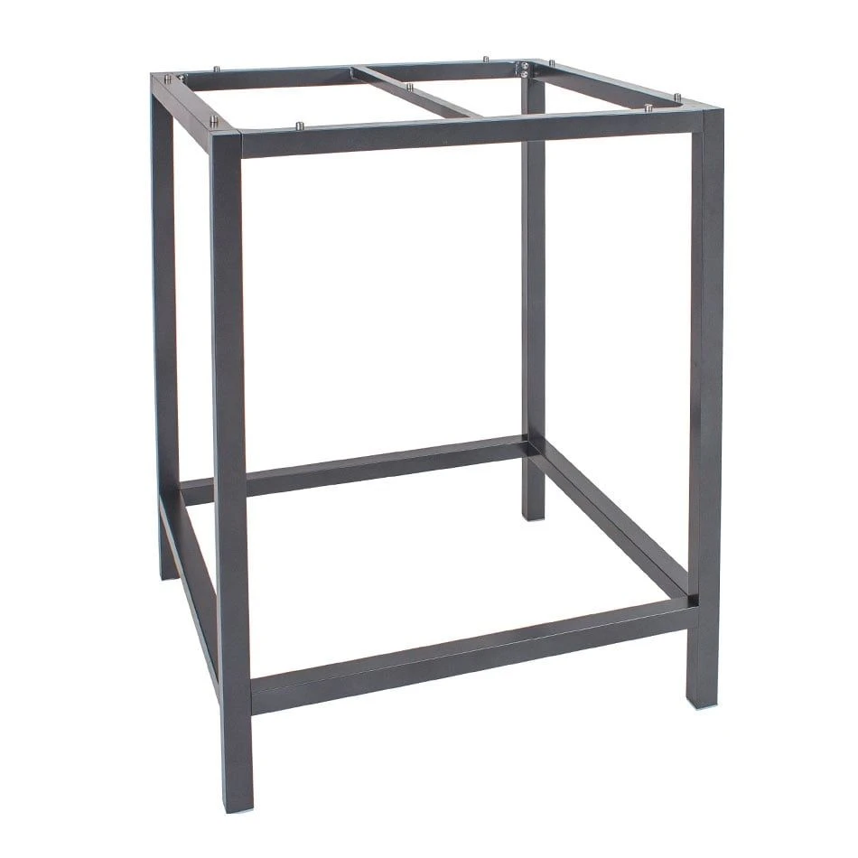 Stern Stehtischgestell 80x80cm Aluminium Anthrazit