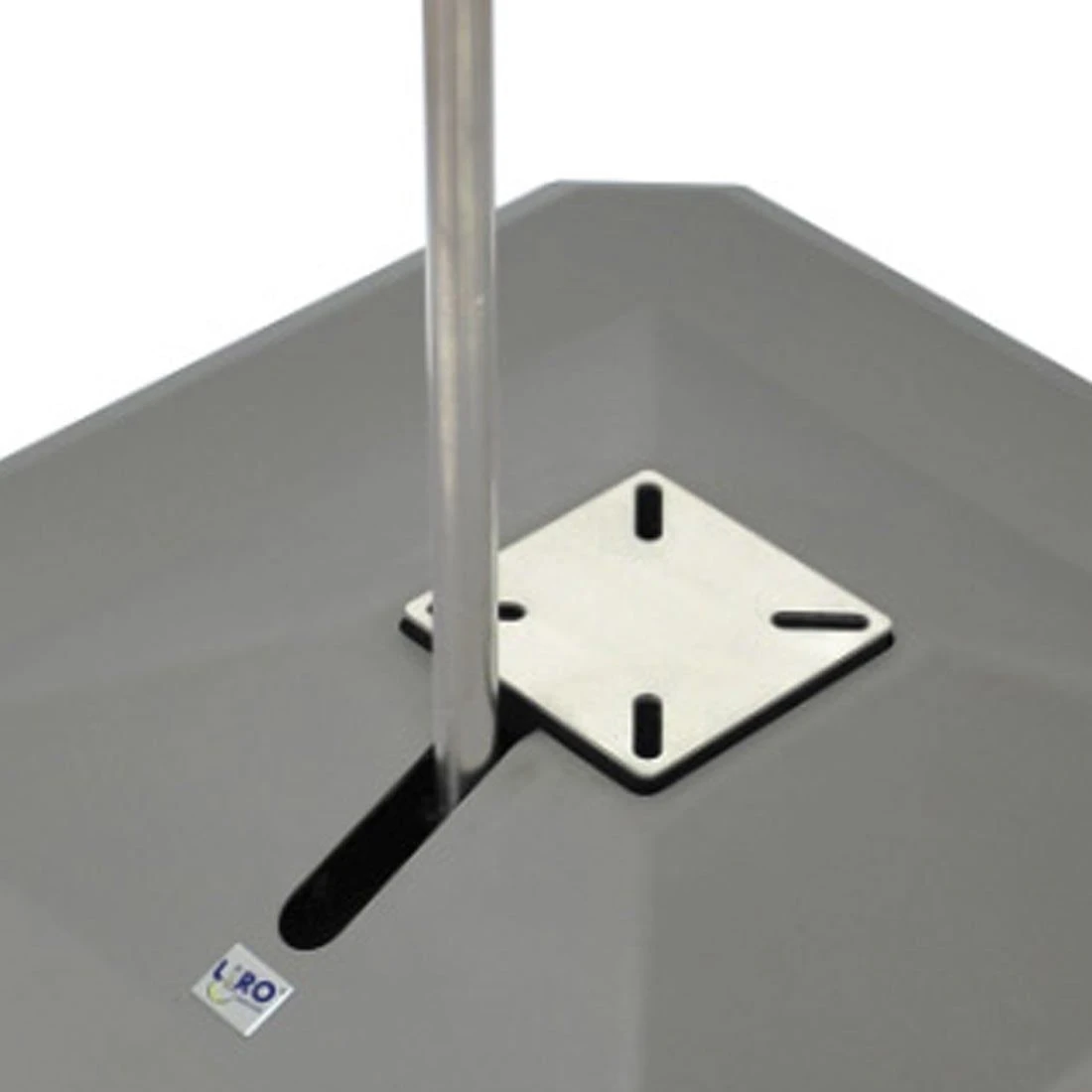 LiRo Midi Plus 100MF Mobiler SchirmstÀnder - Flanschaufnahme Graphit - Image 2