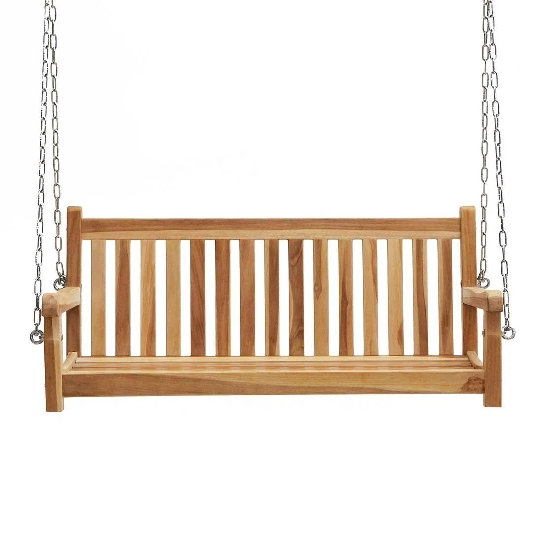 Ploß Virginia Schaukelbank Eco-Teak / Ohne Gestell Natur