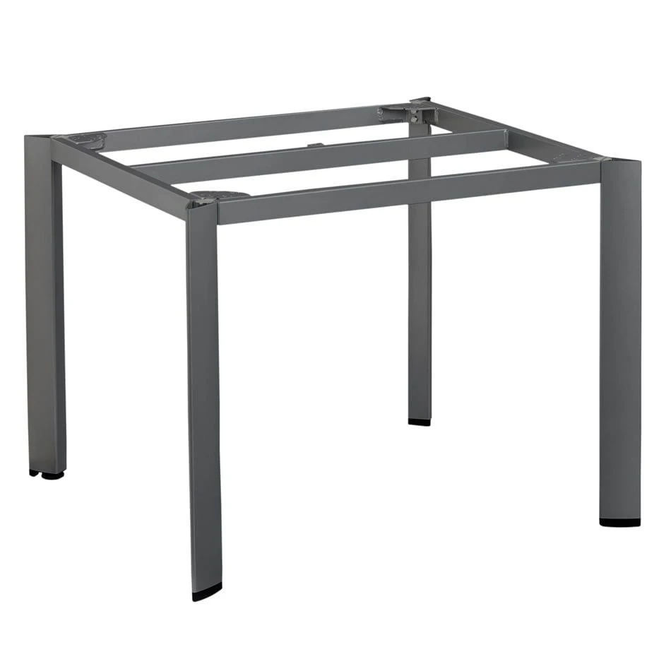 Kettler Edge Gartentisch-Gestell 95x95 Cm Aluminium Anthrazit