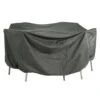 Stern Gartenmöbel-Set Schutzhülle Ø215x90cm Grau