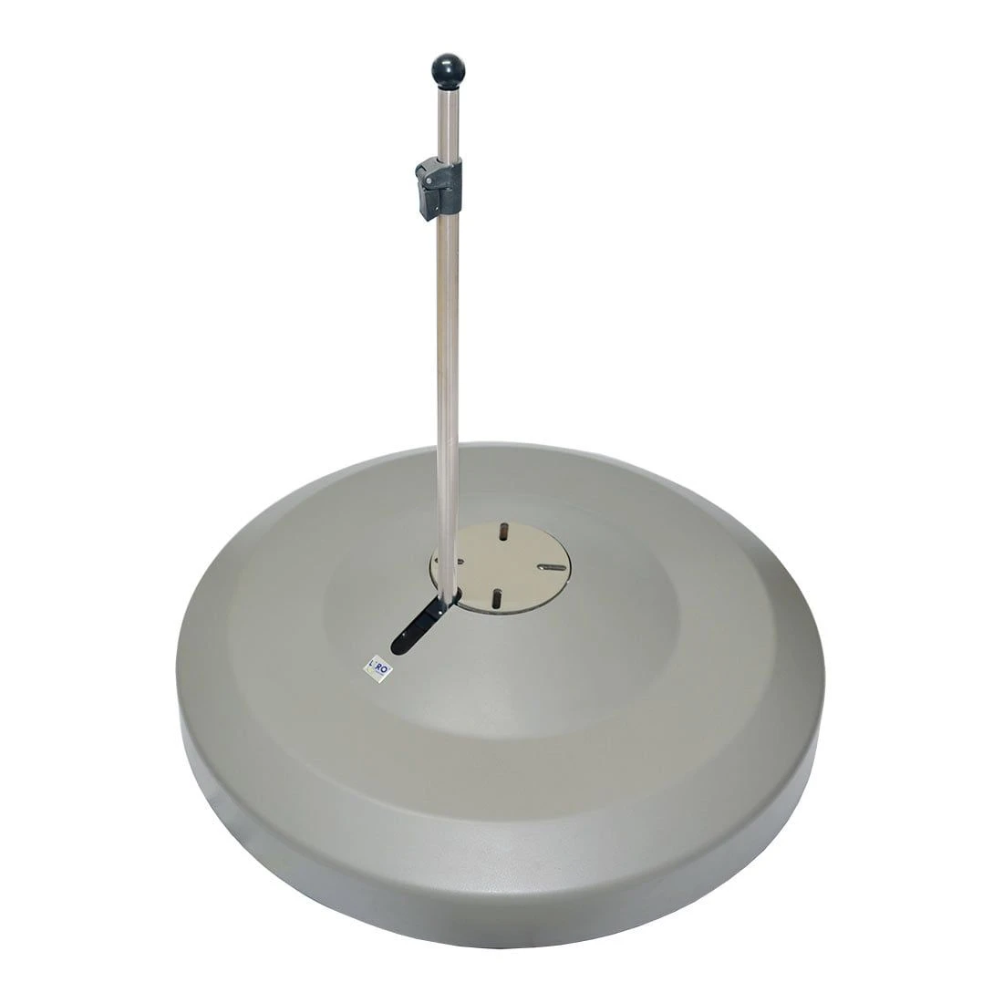 Liro Maxi 150 MF-SG Mobiler SchirmstÀnder - Flanschaufnahme Graphit