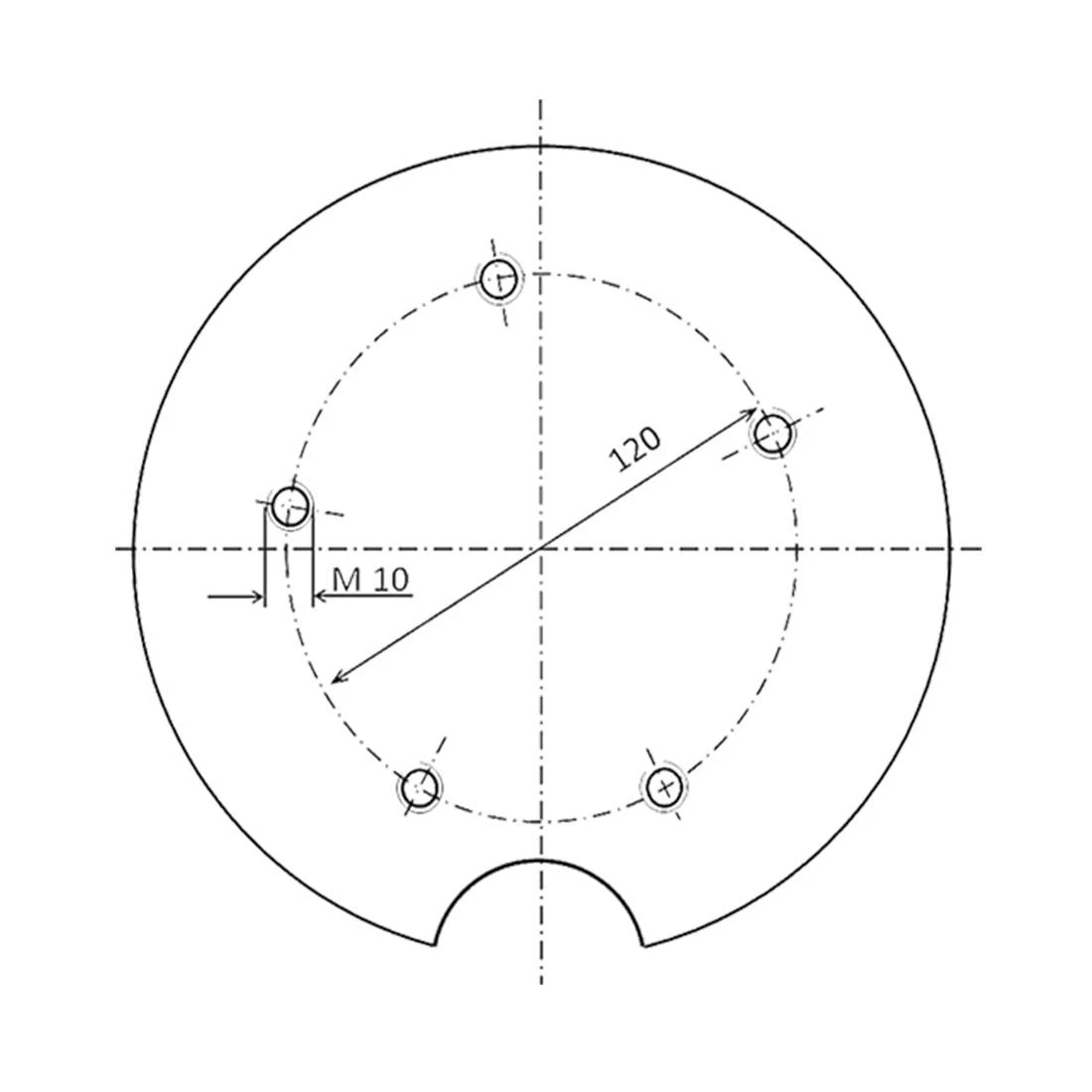 Liro Maxi 150 MF-SG Mobiler SchirmstĂ€nder - Flanschaufnahme Graphit â Bild 3