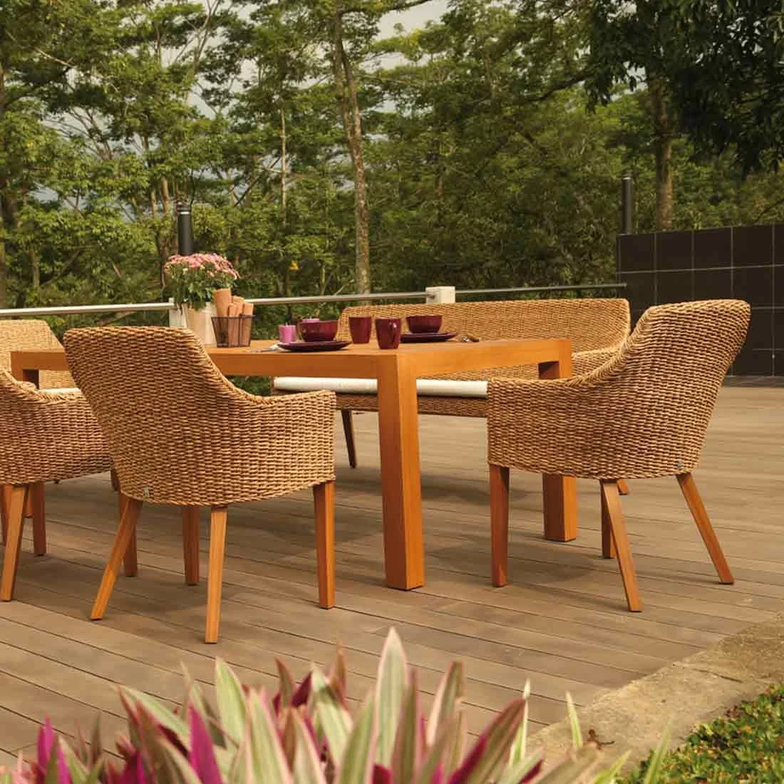 MBM Tortuga Gartensessel Resysta/Mirotex-Twist-Geflecht Natur - Image 3