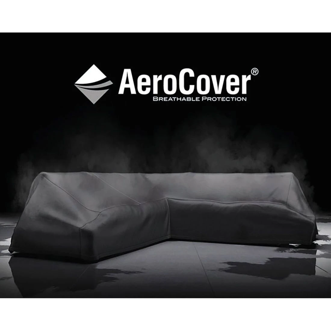 AeroCover Gartenmöbel-Set Schutzhülle 275x275x70cm Polyester Uni Anthrazit - Image 7