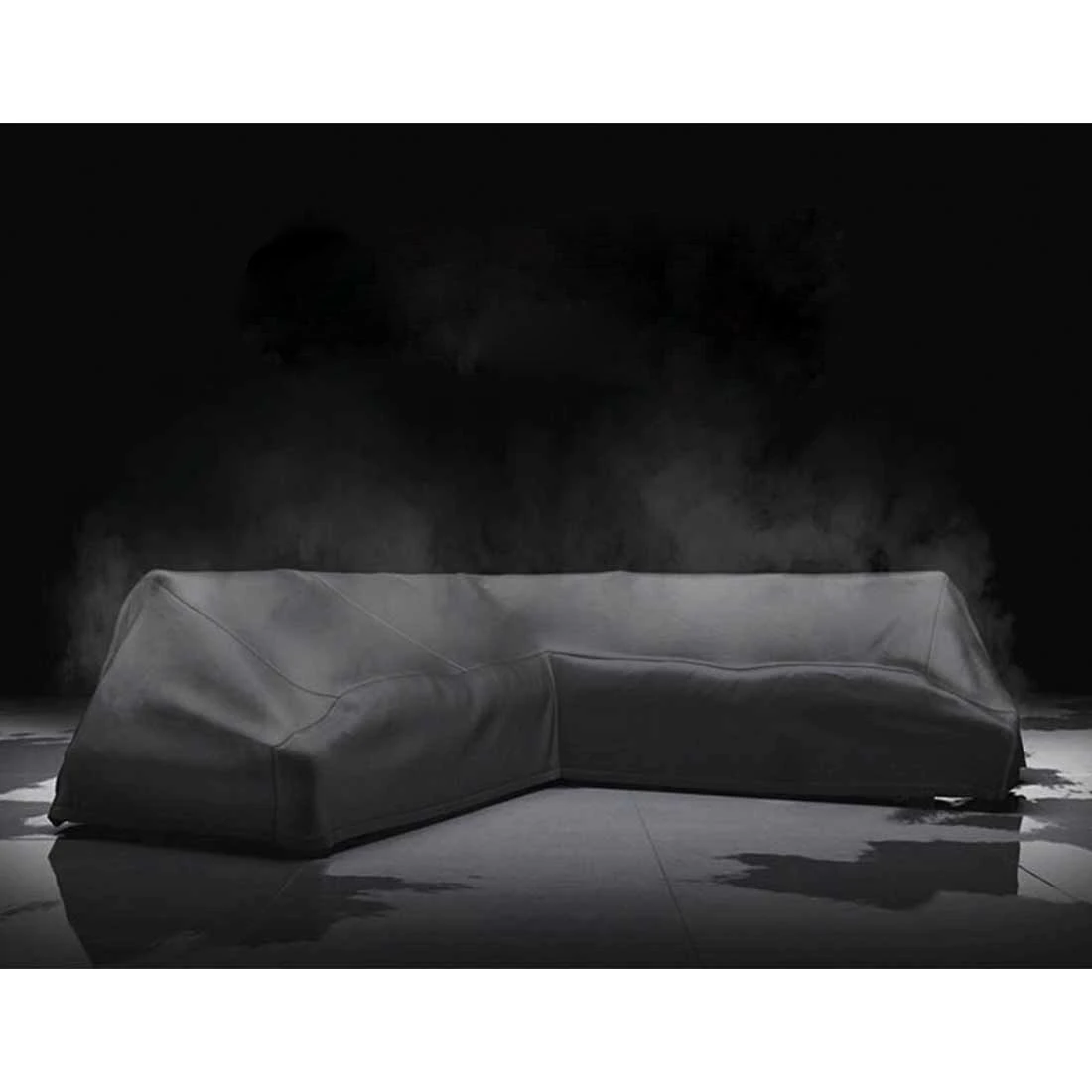 AeroCover Gartentisch Schutzhülle 220x110x70cm Polyester Uni Anthrazit - Image 7