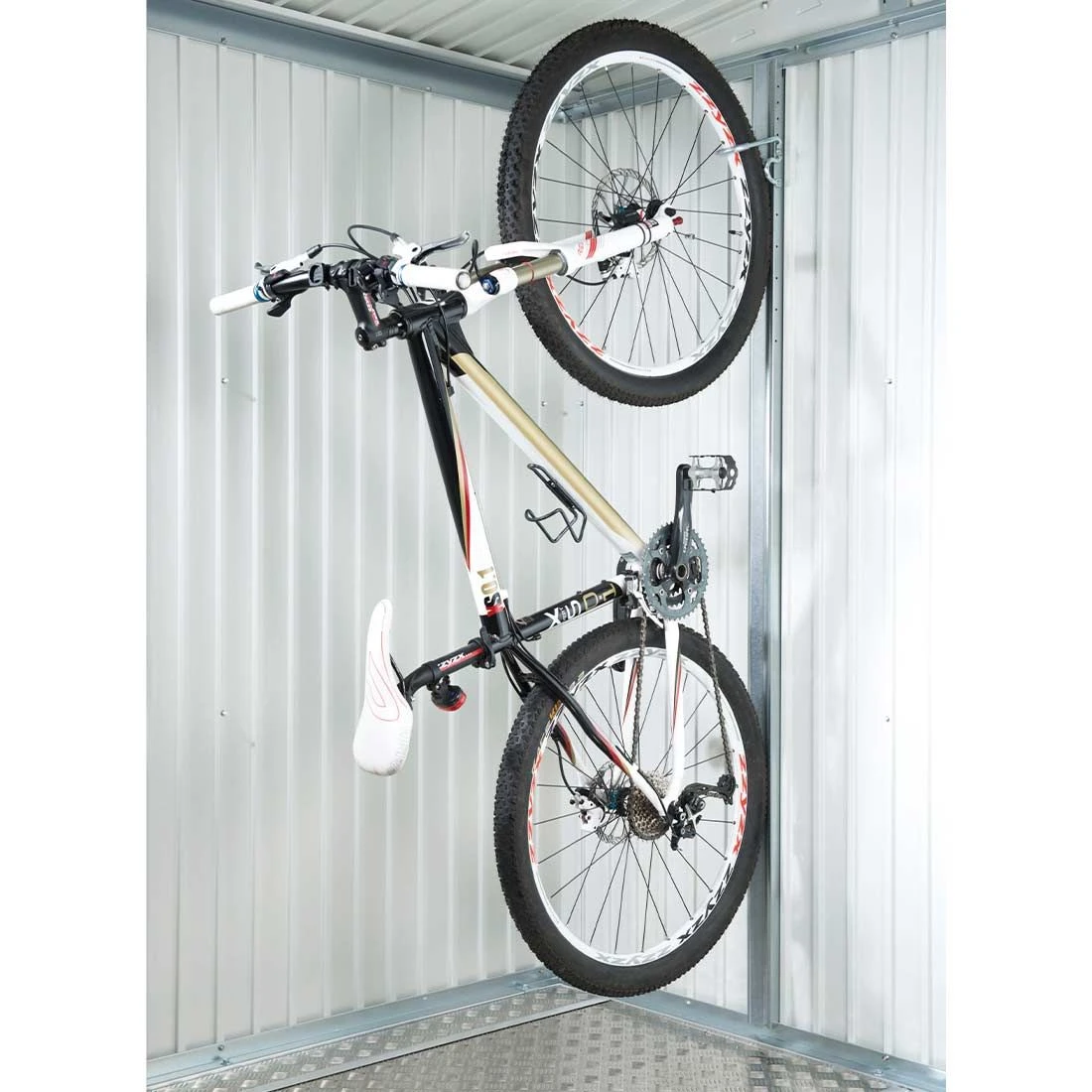 Biohort AvantGarde/HighLine/Panorama BikeMax FahrradaufhÀngung 4x4x185cm Silber - Image 2