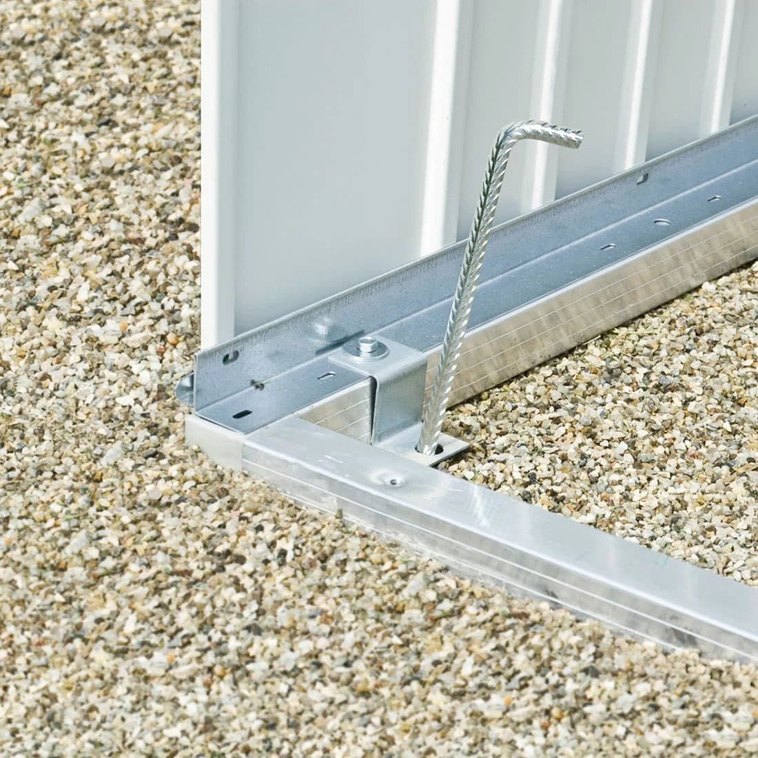 Biohort AvantGarde/HighLine/Panorama Bodenrahmen 252x212cm Silber